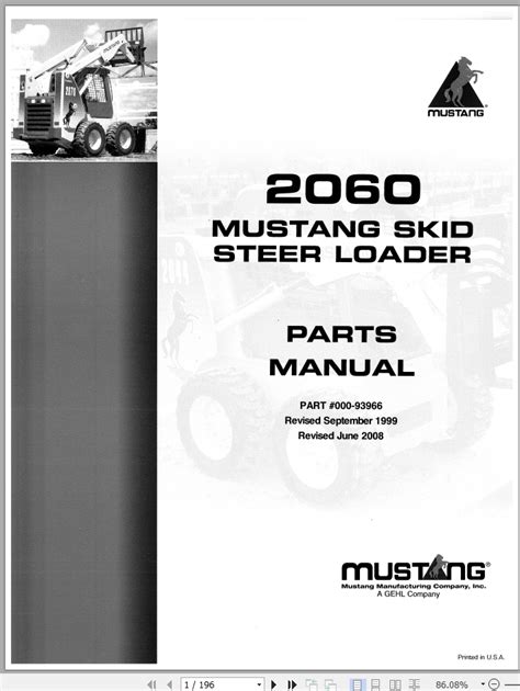 used mustang skid steer parts|mustang 2060 parts diagram.